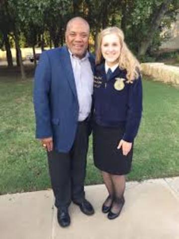 First African-American elected to a national FFA office