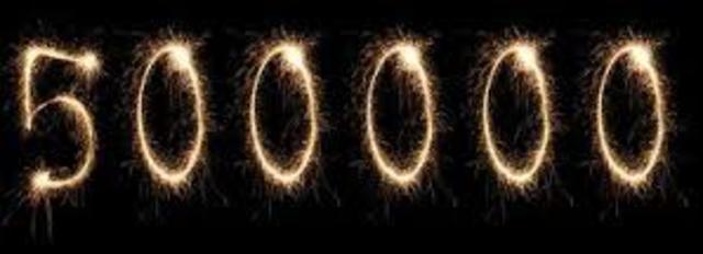 500,000