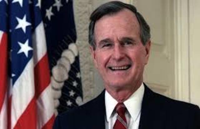 George H.W. Bush speaks at national convention