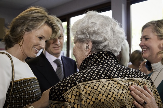 Rencontre avec Sa Majesté le Roi Philippe et le Reine Mathilde à l'occasion de l'Année Européenne du Vieillissement Actif et des Solidarités Intergénérationnelles