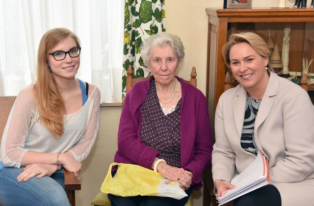 Rencontre d'un binôme avec Céline Fremault, Ministre du Logement en Région Bruxelloise.