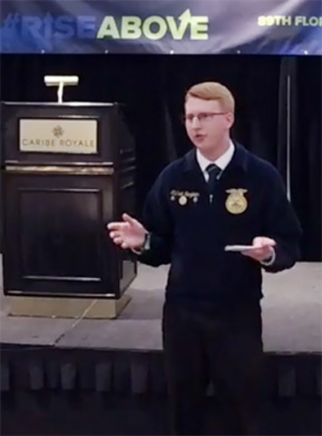 First Extemporaneous Public Speaking Event