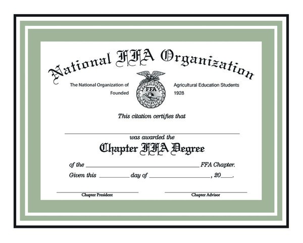 Certificate of Appreciation