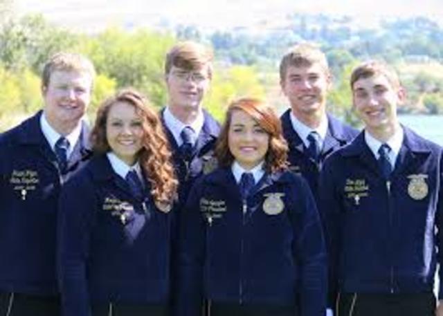 Delegates at the national FFA convention