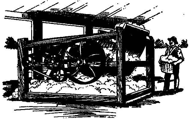 The Invention of the Cotton gin.