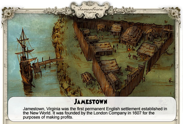 First Permanent English settlement (Jamestown)