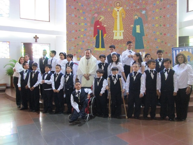 joven eudes a los 12 años recibe su primera comunión