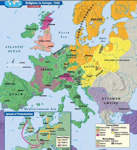 Scientific Revolution: Map