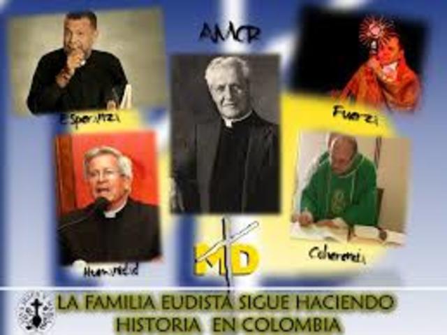 llegada de los eudistas