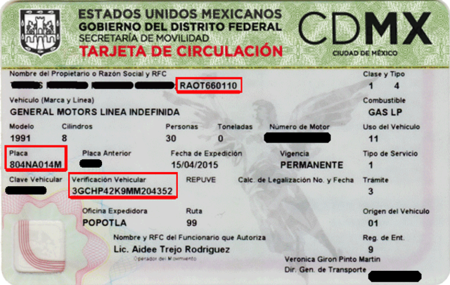 Tramites de documentación