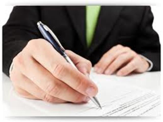 Entrega de documentación