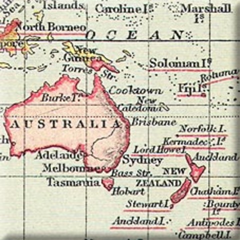 Britain's Move into the Pacific