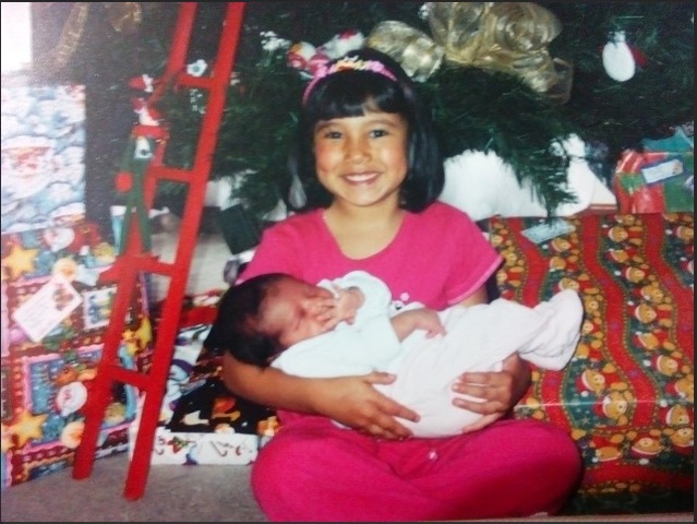 First christmas with my sister