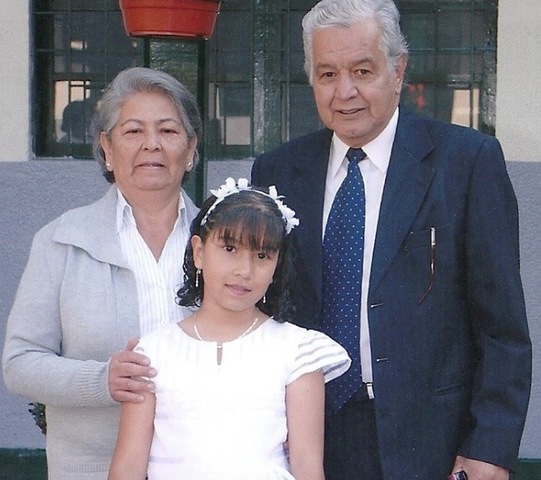 My sister's first communion