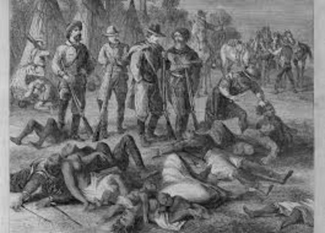 English settlers defeat native americans
