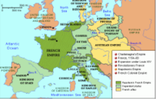 Napoleonic Empire starts