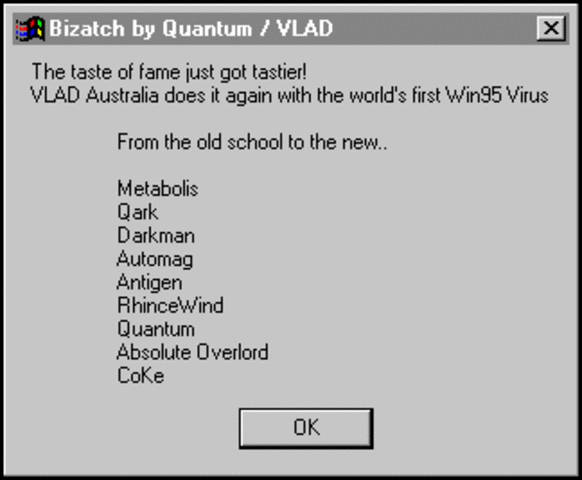 Antivirus infecta archivos de 32-bits