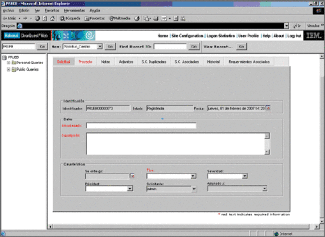 Herramienta de Control de Cambios