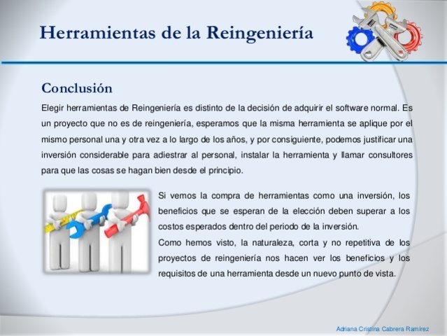 Herramientas de reingenieria