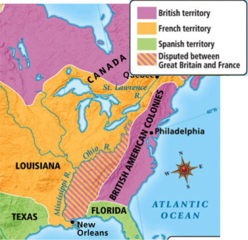 France claims the Mississippi River Valley and names it Louisiana