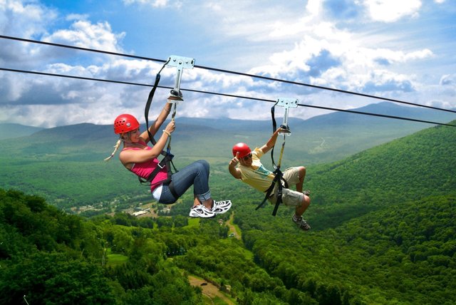 Zip Lining (Risk-Taker)