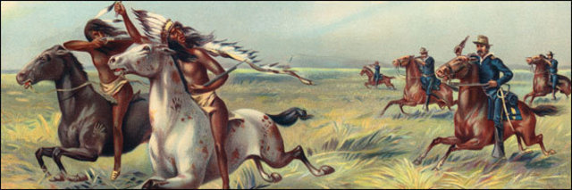 English settlers defeat Native Americans