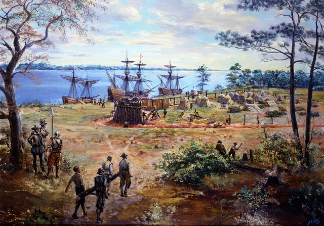 First permanent English settlement is founded in Jamestown, Virginia.