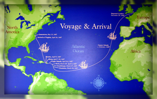 First permanent English settlement is founded in Jamestown, Virginia.