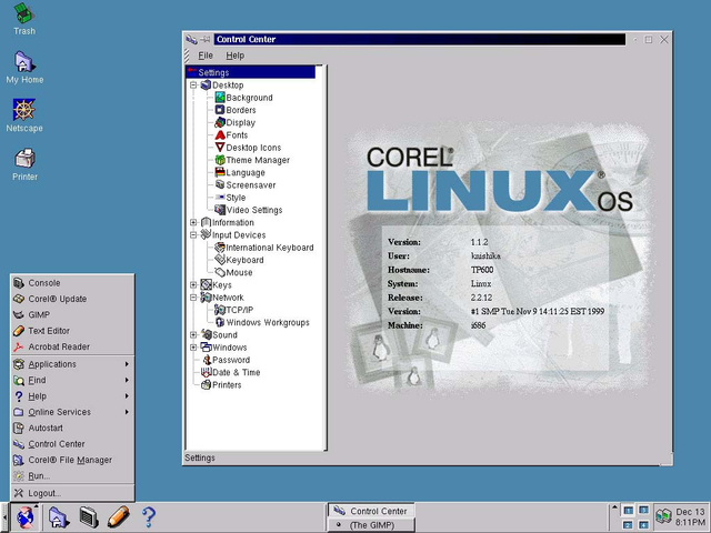 Xandros Corel Linux