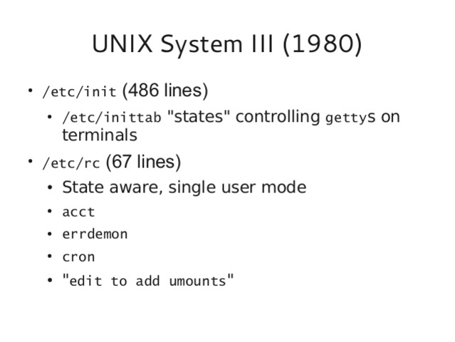 Unix Sistem III
