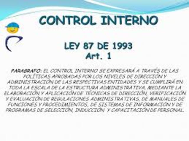 ley 87 de 1993