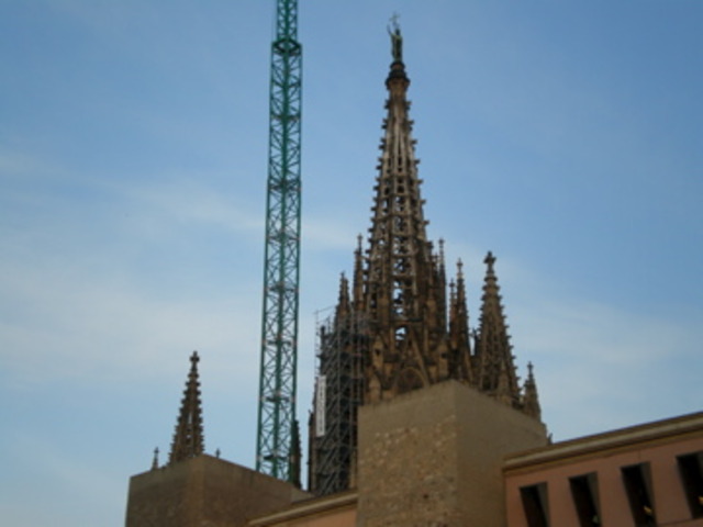 Gaudi begins work on La Sagrada Familia, a church that survived the Spanish Civil War. Architectural work continues on the church today. It is seen as a symbol for Barcelona (Spain).