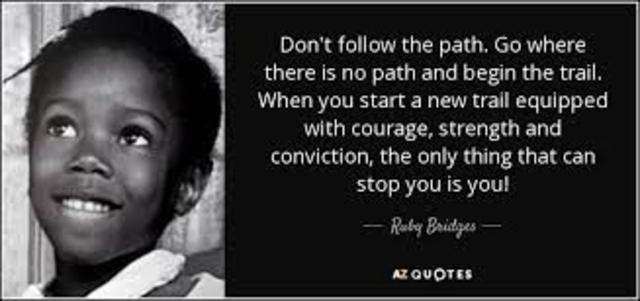 First African American to attend William Frantz Elementary School