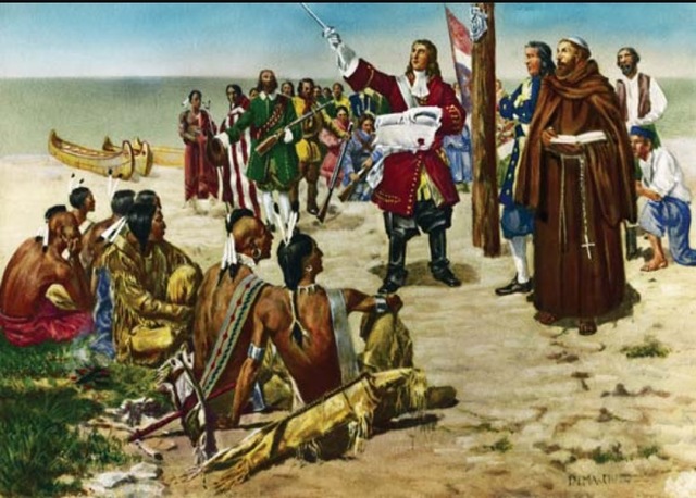 1682 France claims the Mississippi River Valley and names it Louisiana