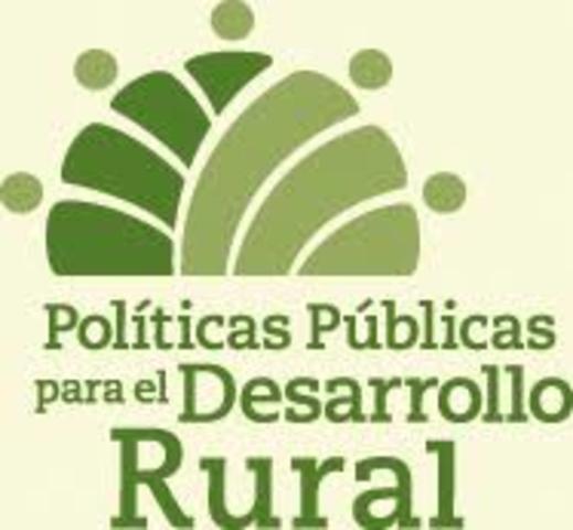 Políticas de desarrollo rural