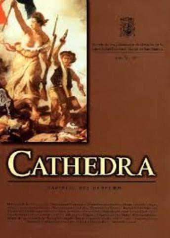 García Herreros fue director de la revista Cathedra