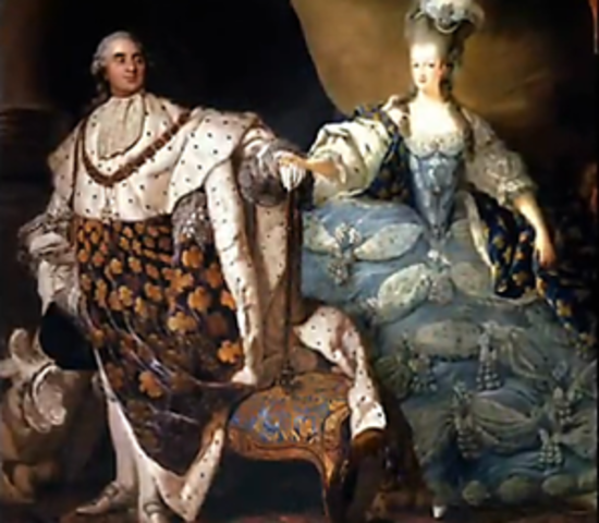 Luis XVI y Marie Antoinette llegan al poder