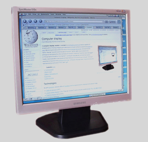 Imágenes digitales en pantallas (display)