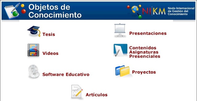 Objeto de Conocimiento