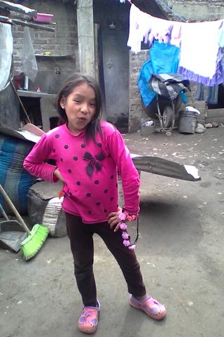 El nacimiento de mi hermana Aracely