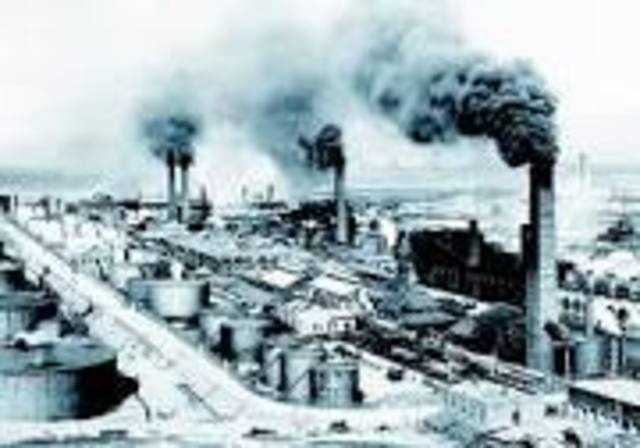 Auge de la industria petrolera