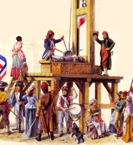 Muerte del Rey Luis XVI.