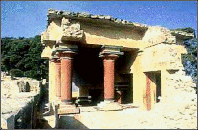 Destruction of Minoan settlements