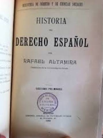 ANTIGUO EJUICIAMIENTO ESPAÑOL