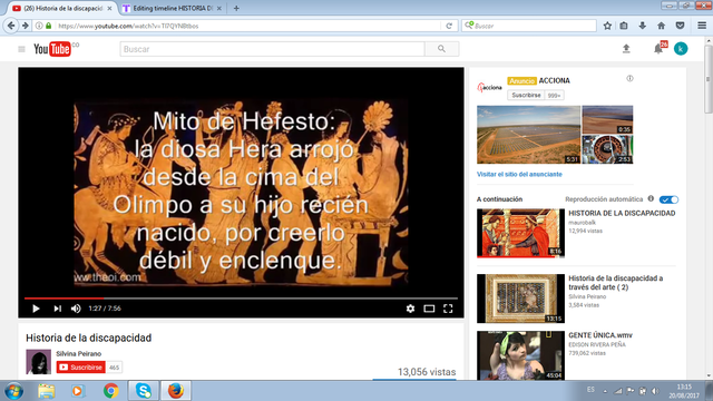 Video de La Historia de La Discapacidad.