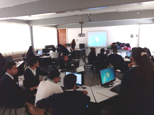 Tecnología Educativa del siglo XXI (fotografía del Conalep Comitán, Chiapas)