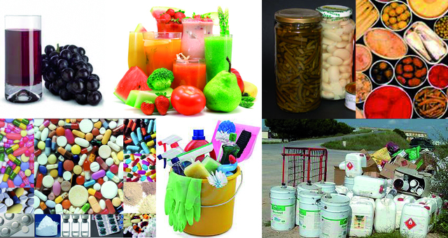 La división de elementos orgánicos e inorgánicos