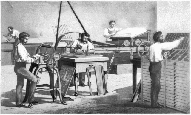 Creación de la imprenta