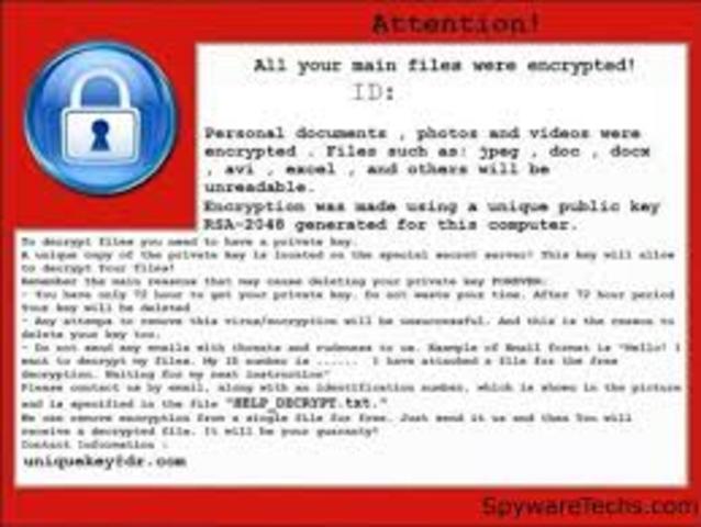 El virus ransomware CrySiS