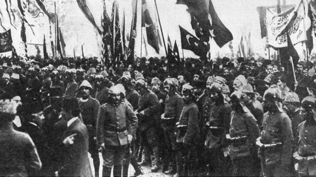 Las guerrillas y el Imperio Otomano